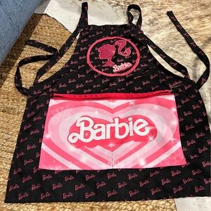 Barbie Black and Pink Patterned Apron
